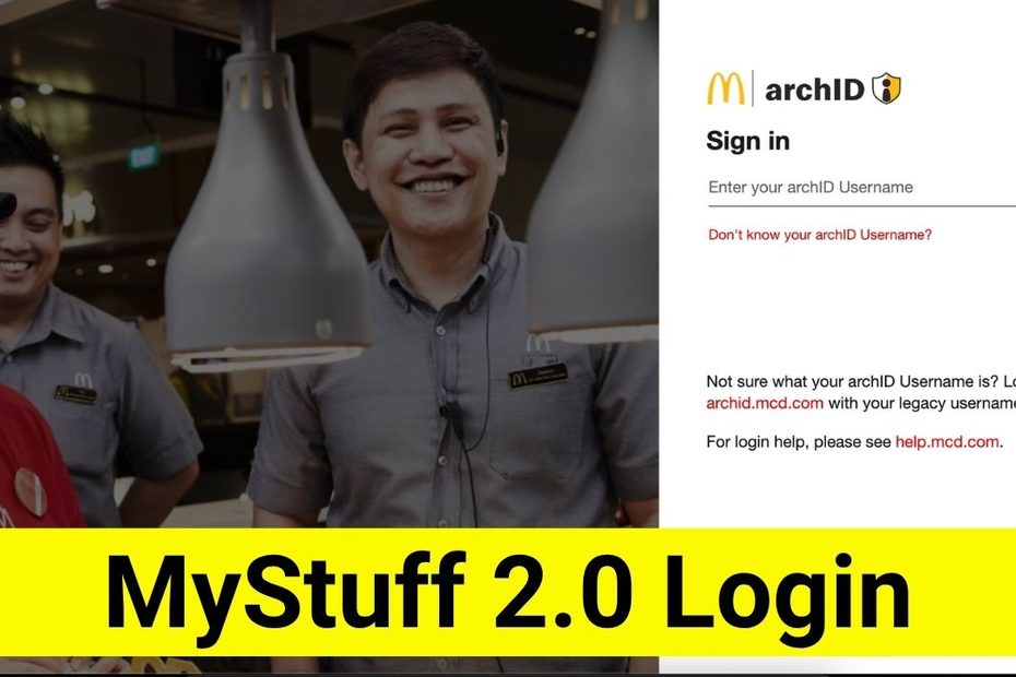 MyStuff 2.0 Login