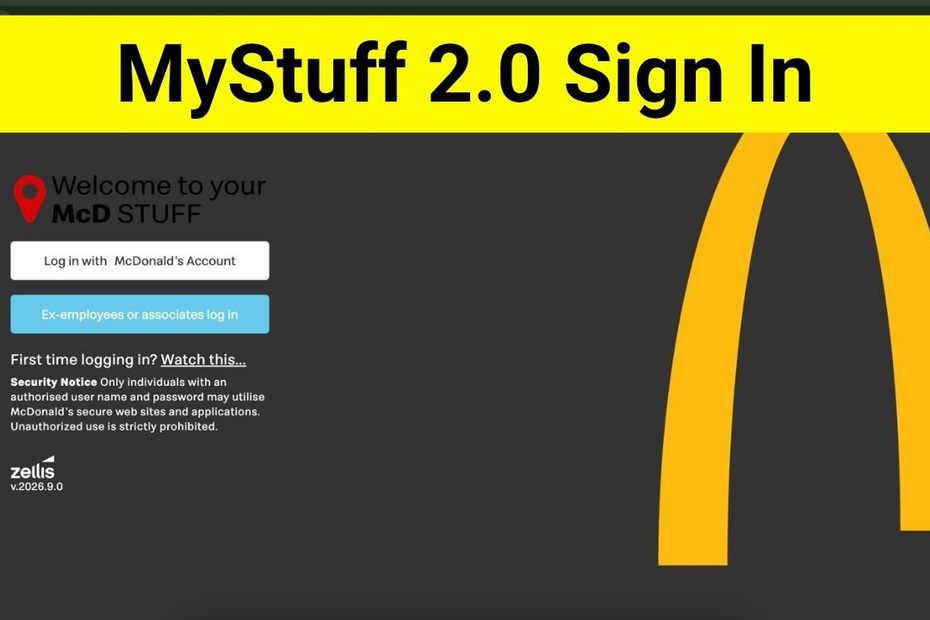 MyStuff 2.0 Sign In